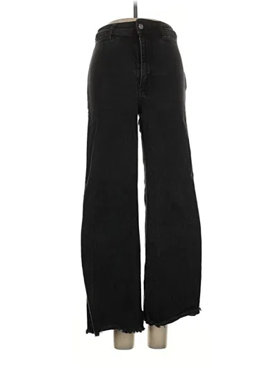 Pre-owned Mng Jeans In Black