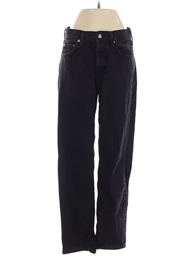 Pre-owned Mng Jeans In Black