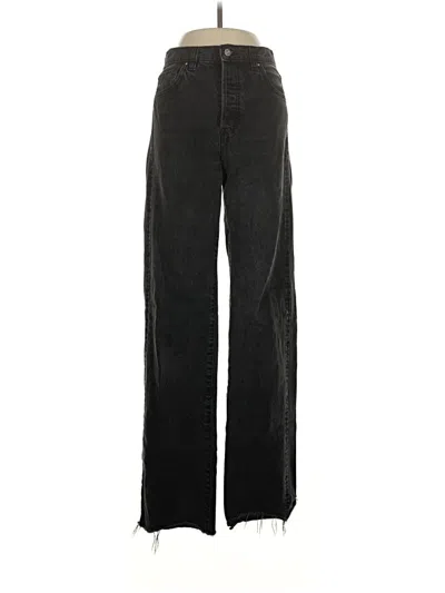Pre-owned Mng Jeans In Black