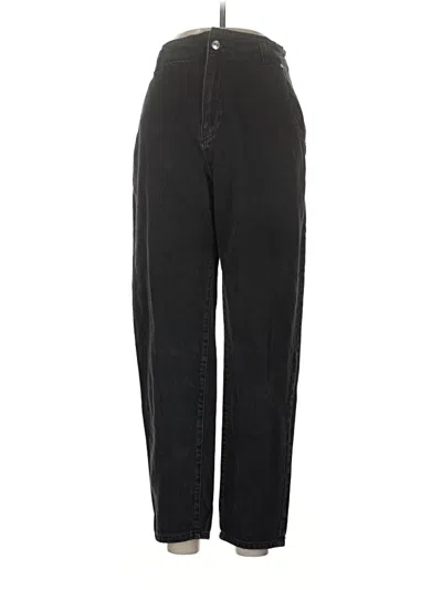Pre-owned Mng Jeans In Black