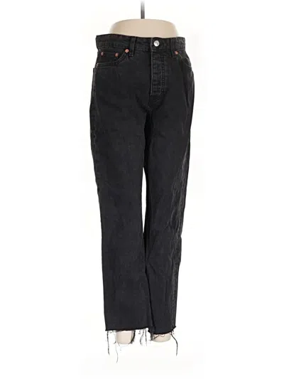 Pre-owned Mng Jeans In Black