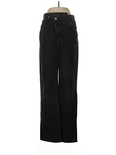 Pre-owned Mng Jeans In Black