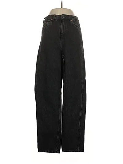 Pre-owned Mng Jeans In Black