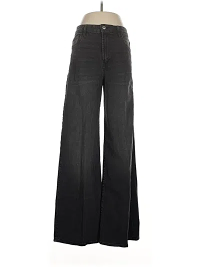 Pre-owned Mng Jeans In Black