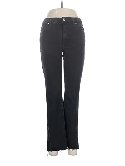 Pre-owned Mng Jeans In Black