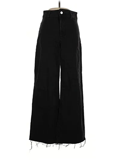 Pre-owned Mng Jeans In Black