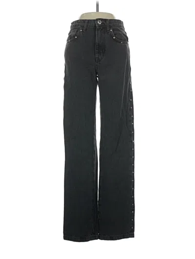 Pre-owned Mng Jeans In Black