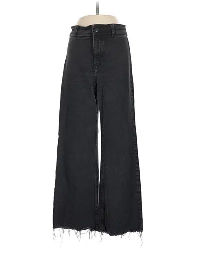 Pre-owned Mng Jeans In Black
