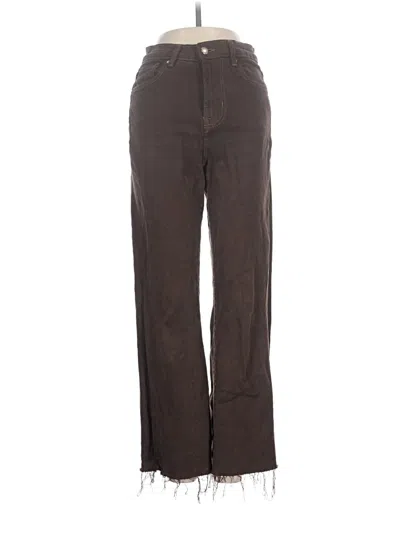 Pre-owned Mng Jeans In Brown