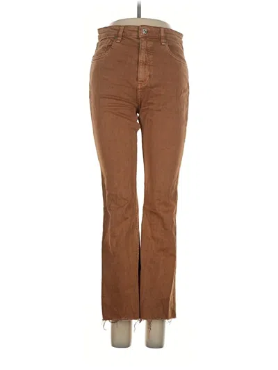 Pre-owned Mng Jeans In Brown