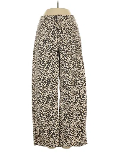 Pre-owned Mng Jeans In Gold