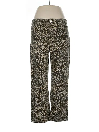 Pre-owned Mng Jeans In Gold