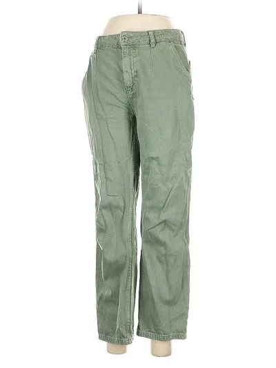 Pre-owned Mng Jeans In Green