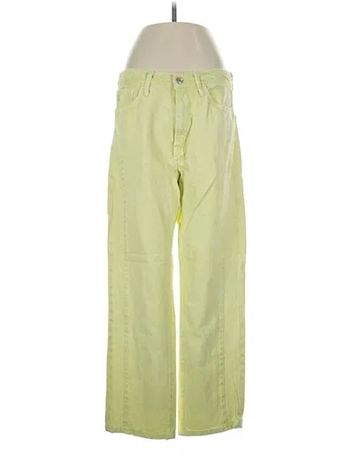 Pre-owned Mng Jeans In Green
