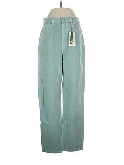 Pre-owned Mng Jeans In Green