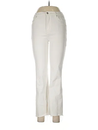 Pre-owned Mng Jeans In Ivory