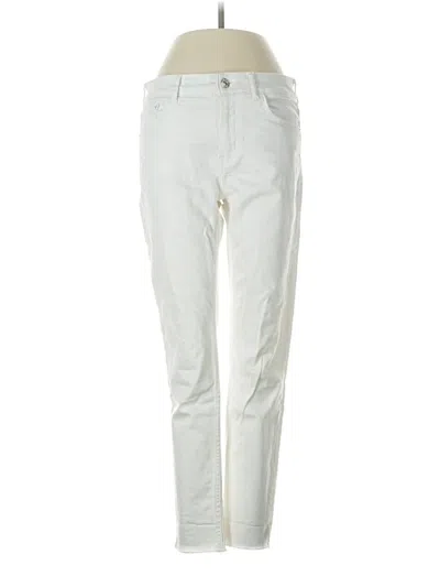 Pre-owned Mng Jeans In Ivory