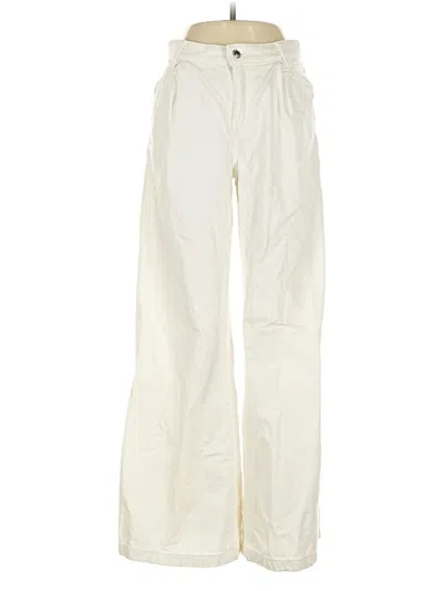 Pre-owned Mng Jeans In Ivory