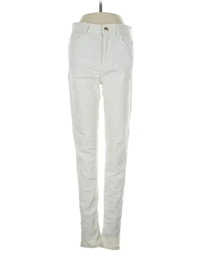 Pre-owned Mng Jeans In Ivory