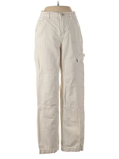Pre-owned Mng Jeans In Ivory