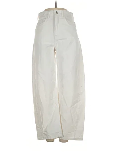 Pre-owned Mng Jeans In Ivory