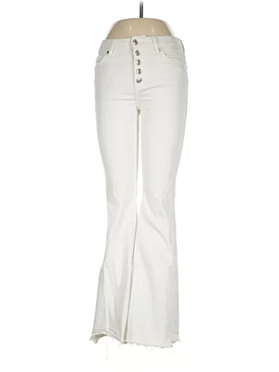 Pre-owned Mng Jeans In Ivory