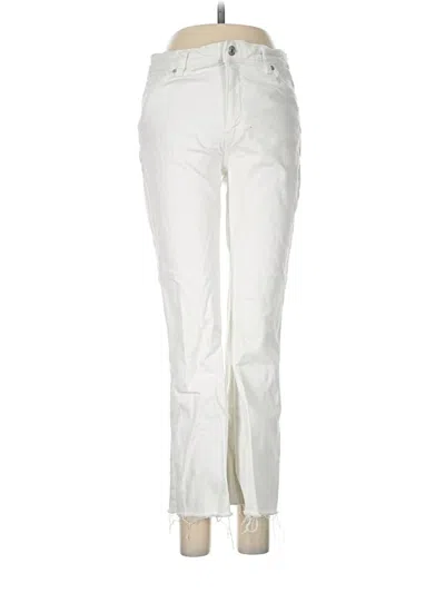Pre-owned Mng Jeans In Ivory