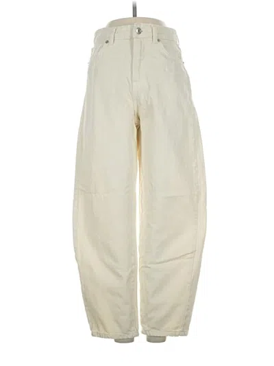 Pre-owned Mng Jeans In Ivory