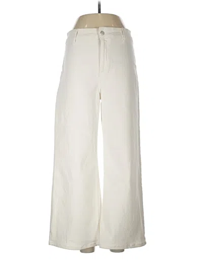 Pre-owned Mng Jeans In Ivory