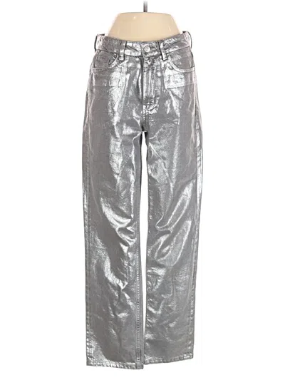 Pre-owned Mng Jeans In Silver