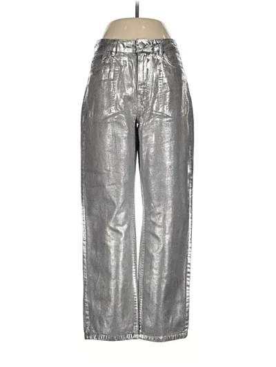 Pre-owned Mng Jeans In Silver