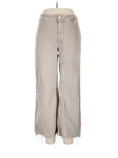 Pre-owned Mng Jeans In Tan