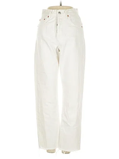 Pre-owned Mng Jeans In White