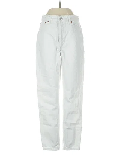 Pre-owned Mng Jeans In White