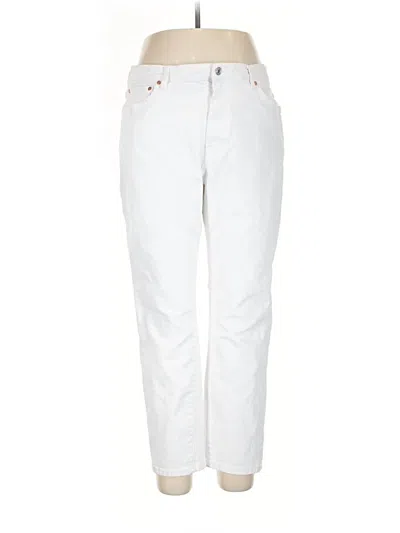 Pre-owned Mng Jeans In White