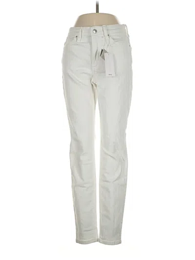 Pre-owned Mng Jeans In White