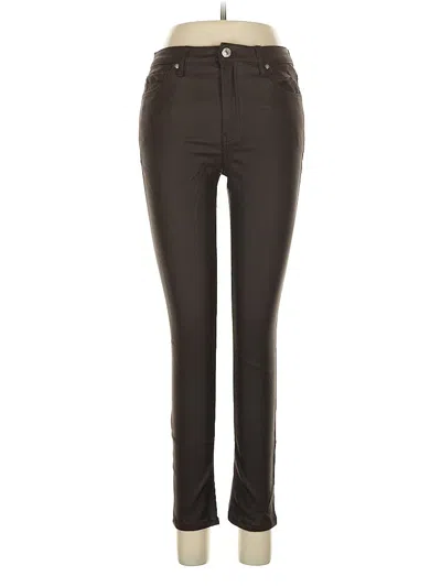 Pre-owned Mng Jeggings In Brown