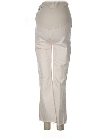 Pre-owned Mng Jeggings In Ivory