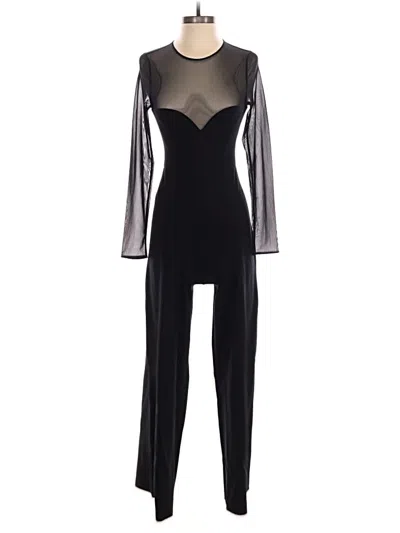 Pre-owned Mng Jumpsuit In Black