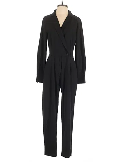 Pre-owned Mng Jumpsuit In Black