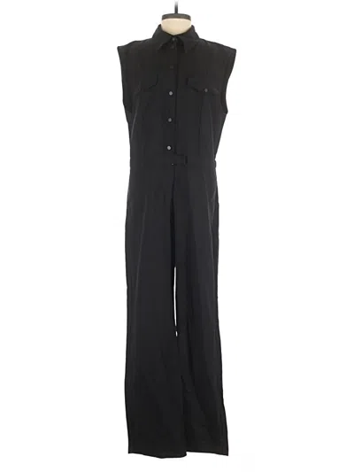 Pre-owned Mng Jumpsuit In Black