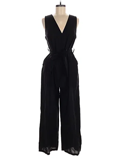 Pre-owned Mng Jumpsuit In Black