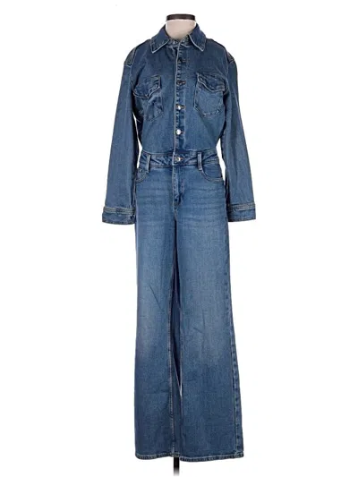 Pre-owned Mng Jumpsuit In Blue