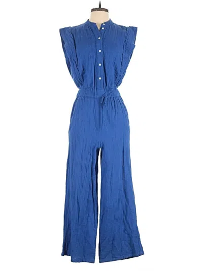 Pre-owned Mng Jumpsuit In Blue