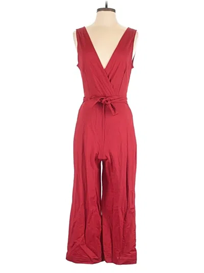 Pre-owned Mng Jumpsuit In Red