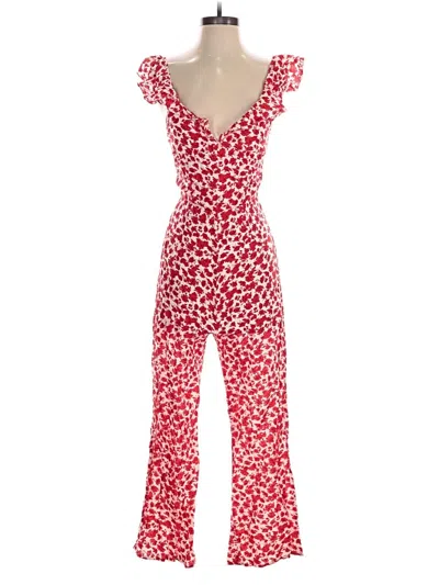 Pre-owned Mng Jumpsuit In Red