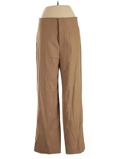 Pre-owned Mng Khaki Pant In Brown