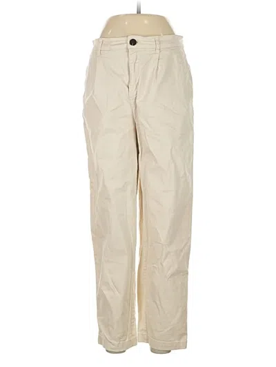 Pre-owned Mng Khaki Pant In White