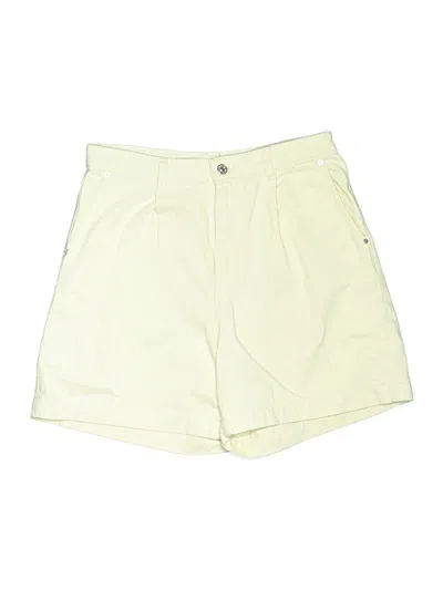 Pre-owned Mng Khaki Shorts In Yellow