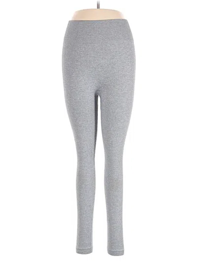 Pre-owned Mng Leggings In Gray
